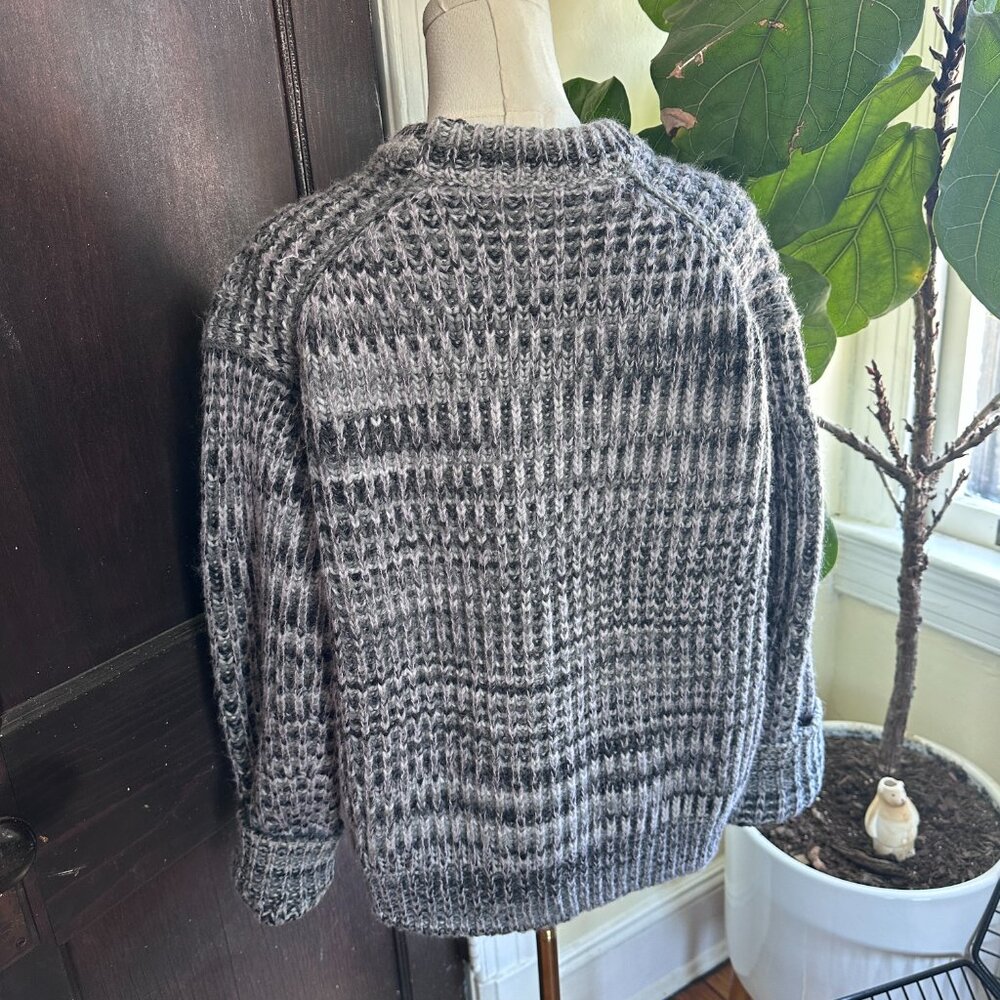 Rare Acne Studios Zora Mohair Wool Blend Knit Boxy Sweater Small - Picture 6 of 10